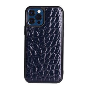Authentic Alligator Leather Case iPhone 12 & 12 Pro